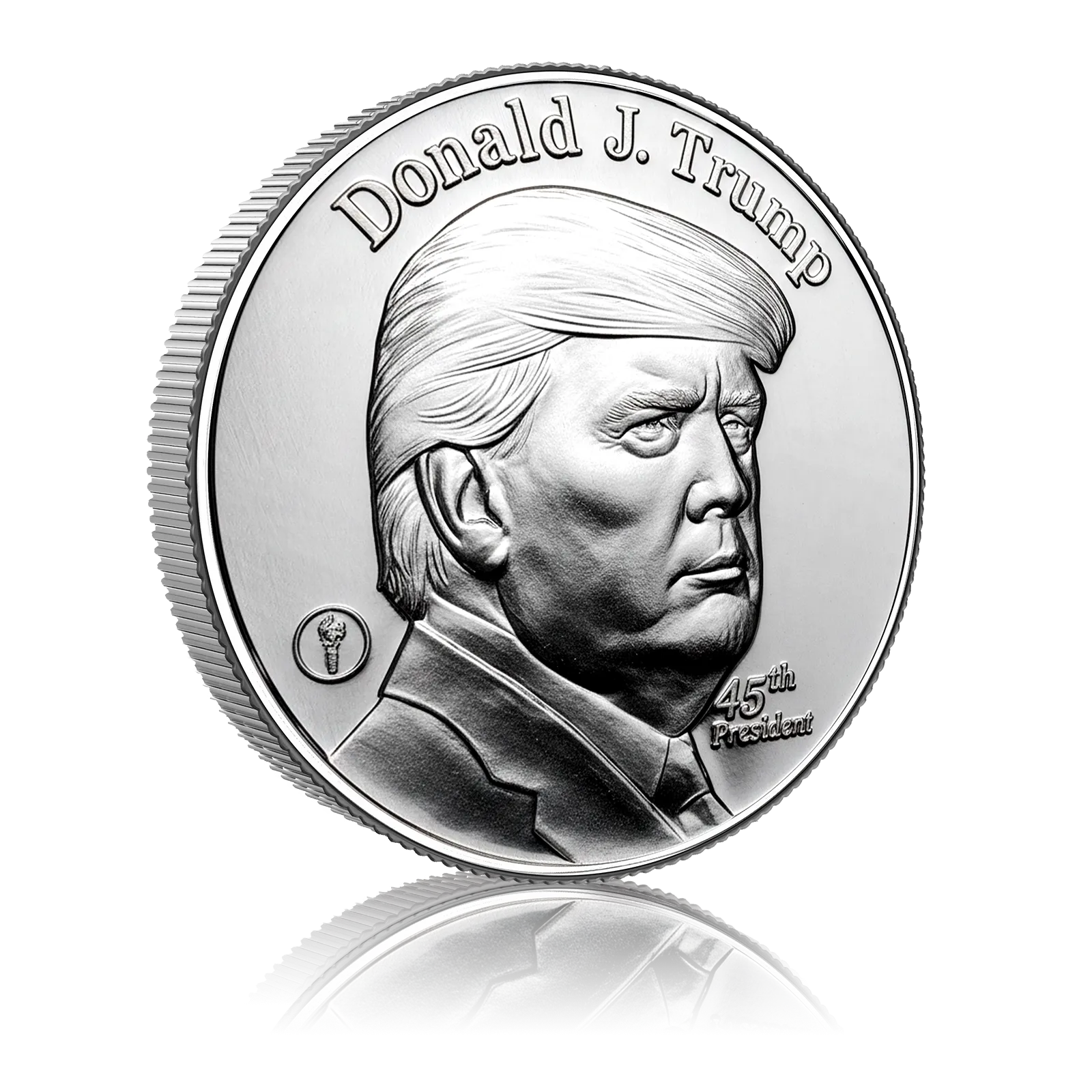 1 Oz Silver 45th US President and The White House 4